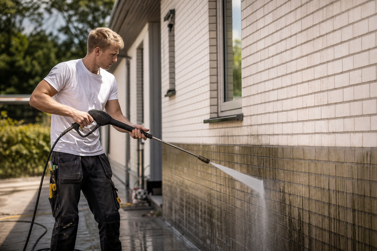 Veelgebruikte methodes voor gevelreiniging