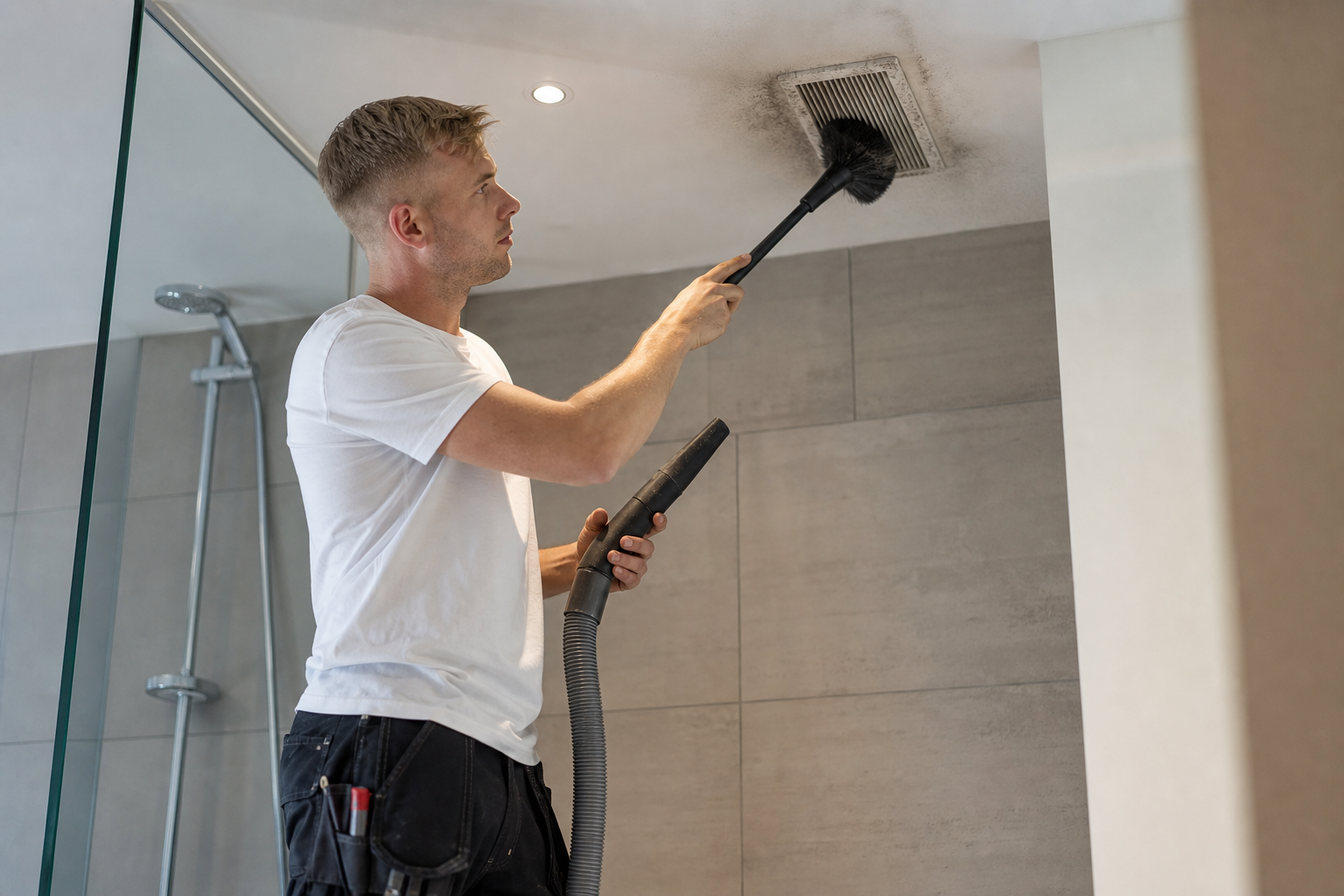Waarom schimmel in de badkamer verwijderen belangrijk is