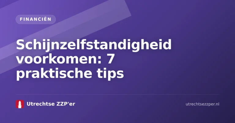 Schijnzelfstandigheid voorkomen met een zzp’er en opdrachtgever die afspraken bespreken