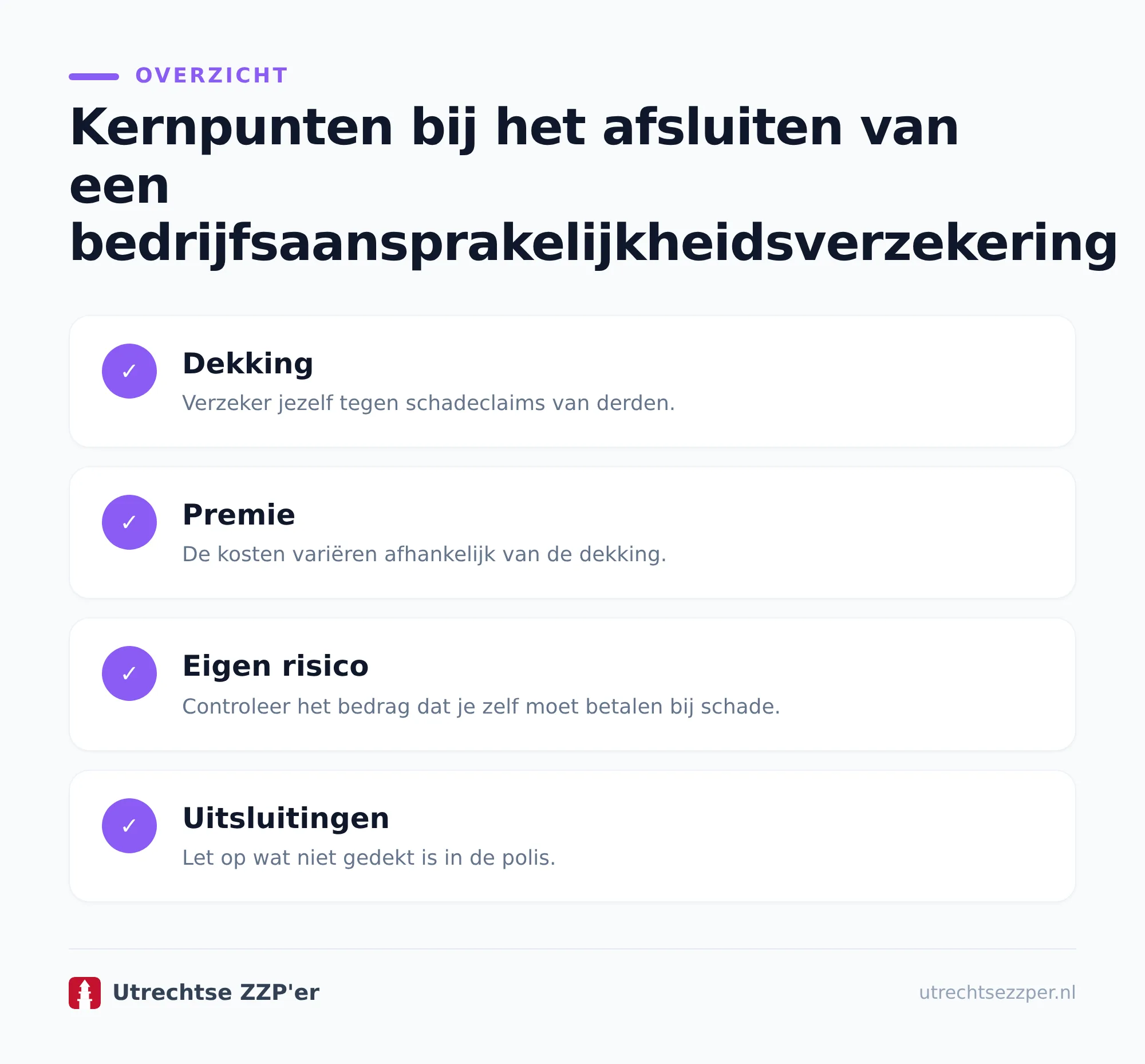 Wat verzeker je met een bedrijfsaansprakelijkheidsverzekering?